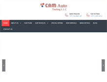 Tablet Screenshot of camauto-dubai.com